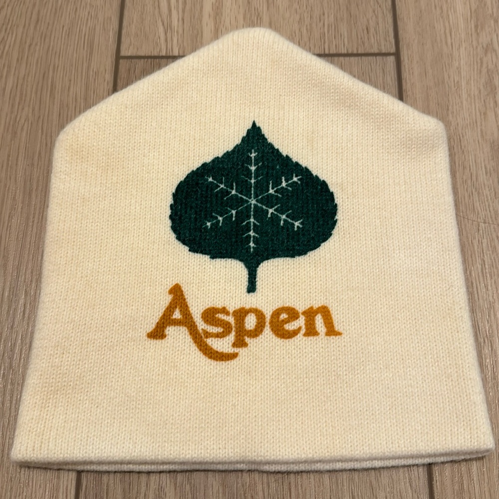 Vintage Aspen Winter Beanie Cap